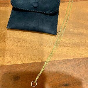 * New - SHASHI Circle Necklace